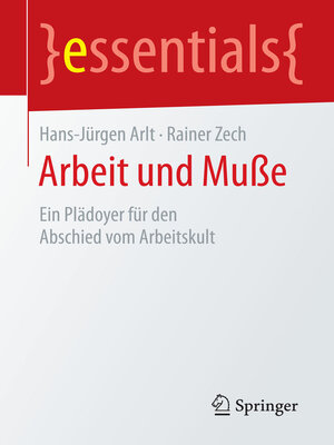 cover image of Arbeit und Muße